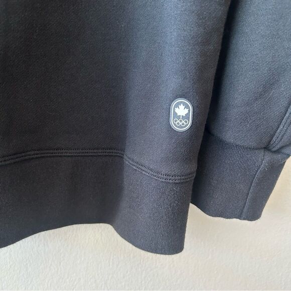 Lululemon x Justin Broadbent Team Canada City Sweat Pullover Hoodie in black - Picture 8 of 12